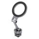 Leofoto PM-03 Magnetic Phone Mount with Cold Shoe Mount - Silver