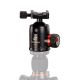 Leofoto DB-46 Pro Ballhead with Screw-Knob Clamp and QR Plate
