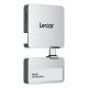 Lexar Professional GO SL400 2T Portable SSD With Hub (Silver)