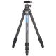 Leofoto LS-224C with LH-25 Ranger Series 22mm 4 Section Tripod Kit