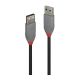 Lindy 1m USB-A 2.0 Cable Anthra Line