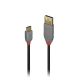 Lindy 0.5m USB-A 2.0 to USB-C Cable Anthra Line