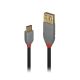 Lindy 0.15m USB-C 2.0 to USB-A Adapter Cable Anthra Line