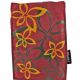 Haldex LM100BY Burgundy Nylon Camera Pouch with Graphic Design