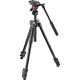 Manfrotto 290 Light Video Tripod with BeFree Live Fluid Head MK290LTA3-V