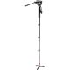 Manfrotto Aluminum Fluid Monopod with 500 head