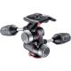 Manfrotto X-PRO 3-Way Tripod Head with Retractable Levers