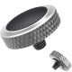 Master Deluxe Soft Shutter Release Button - Silver / Black