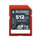Master SDXC Rugged CINE 512GB 300 MB/s UHS-II U3 V90 Professional Memory Card
