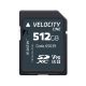 Master SDXC Velocity CINE 512GB - V90 Video Speed Class 2000x 300MB/s UHS-II U3