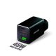 MICRODIA SMARTCube Nano 45W Dual Port GaN Wall Charger - Black