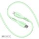 MICRODIA Fruitywire Liquid Silicon PD60W 1.3m USB-C to Lightning Cable - Mint