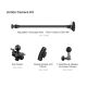 Movmax Adjustable Telescopic Rod Kit Action Camera Kit