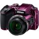Nikon Coolpix B500 Compact Digital Camera (Purple)