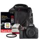 Nikon D5600 Camera Body + Bonus SD Card and Camera Bag