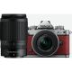 Nikon Z fc Body Crimson Red + Nikkor Z 16-50mm VR + Z 50-250mm VR Lens