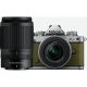 Nikon Z fc Body Olive Green + Nikkor Z 16-50mm VR + Z 50-250mm VR Lens