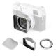 NiSi JetMag Pro Lens Hood Kit for Fuji X100 Series (Silver)