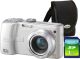 Panasonic Lumix DMC-TZ1 - Silver with FREE LowePro Case