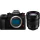 Panasonic Lumix S1R II Body w/ Lumix S 24-60mm f/2.8 Lens 