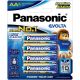 Panasonic Evolta AA 4 Pack Premium Alkaline Battery