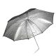 Phottix Reflective Umbrella Black Outside Textured Silver Inside 101 cm
