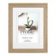 Profile Elegant Deluxe Victorian Ash Natural Oak Timber Photo Frame (15x20/10x15)