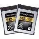 ProGrade Digital 512GB CFexpress 4.0 Memory Card Type B 2 Pack (Gold)