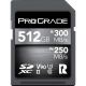 ProGrade Digital 512GB SDXC UHS-II V90 Memory Card (Cobalt)