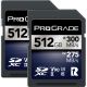 ProGrade Digital 512GB SDXC UHS-II V90 Memory Card Twin Pack (Iridium)