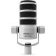 Rode PodMic USB Dynamic Podcast Microphone - White