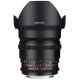 Samyang 16mm T2.2 VDSLR II Fuji X APS-C Lens