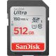 SanDisk Ultra SDXC 512GB 150MB/S R UHS-I Card