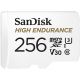 SanDisk High Endurance microSDHC 256GB 100MB/s R 40MB/s W UHS-I C10 U3 V30 Card