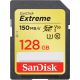 SanDisk Extreme SDXC 128GB 150MB/S UHS-I SD Card