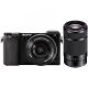 Sony A6000 + 16-50mm & 55-210mm Twin Lens Kit Black