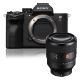Sony Alpha A7R V Body w/ FE 50mm f/1.2 GM Prime Lens Compact System Camera
