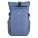 Summit Creative Large Metropolis 32L Roll Top Backpack (Blue)