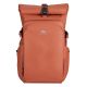 Summit Creative Large Metropolis 32L Roll Top Backpack (Orange)