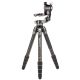Benro Tortoise 35CLV, Carbon Fibre, Twist Lock, GH2F Folding Gimbal Head, Video Tripod Kit