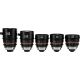 Laowa Nanomorph S35 Prime 5-Lens Bundle (27mm, 35mm, 50mm, 65mm, 80mm) (Amber) - (Cine) Fuji X