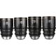 Laowa Nanomorph LF Prime 4-Lens Bundle (32mm, 42mm, 55mm, 85mm) (Amber) - (Cine) Arri PL (Default) + EF