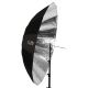 Xlite Jumbo Black / Silver Umbrella 180CM