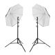 Xlite Twin 2.8m Air Cushioned Strobist Kit