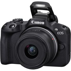 Canon EOS R50 w/ RF-S 18-45mm STM Lens Mirrorless Camera