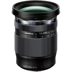 OM SYSTEM M.Zuiko ED 12-200mm f3.5-6.3 Black Lens