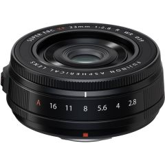 FujiFilm XF 23mm f/2.8 R WR Lens (Black)