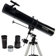 Celestron Powerseeker 114EQ-MD Newtonian With Phone Adapter & Motor Drive