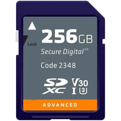 Master SDXC Advanced 256GB 633x 95MB/s UHS-I, U3, V30 Memory Card