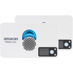 Amaran Pano 60C RGB LED Panel 2 Light Kit White